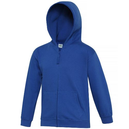 Awdis Just Hoods Kids Zoodie Royal Blue